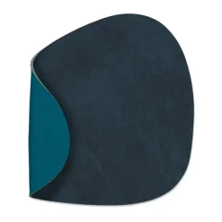 LIND DNA Nupo coaster curve reversible 1 pcs, Midnight -petrol Blue Clearance