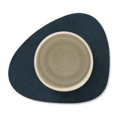 LIND DNA Nupo coaster curve reversible 1 pcs, Midnight -petrol Blue Clearance