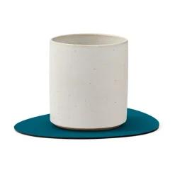 LIND DNA Nupo coaster curve reversible 1 pcs, Midnight -petrol Blue Clearance