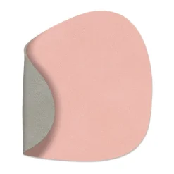 LIND DNA Nupo coaster reversible curve 1 pcs, pink-light Grey Hot