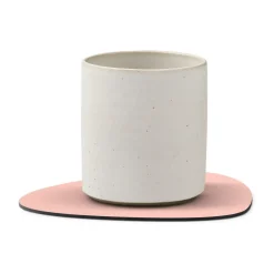 LIND DNA Nupo coaster reversible curve 1 pcs, pink-light Grey Hot