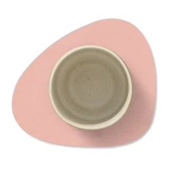 LIND DNA Nupo coaster reversible curve 1 pcs, pink-light Grey Hot