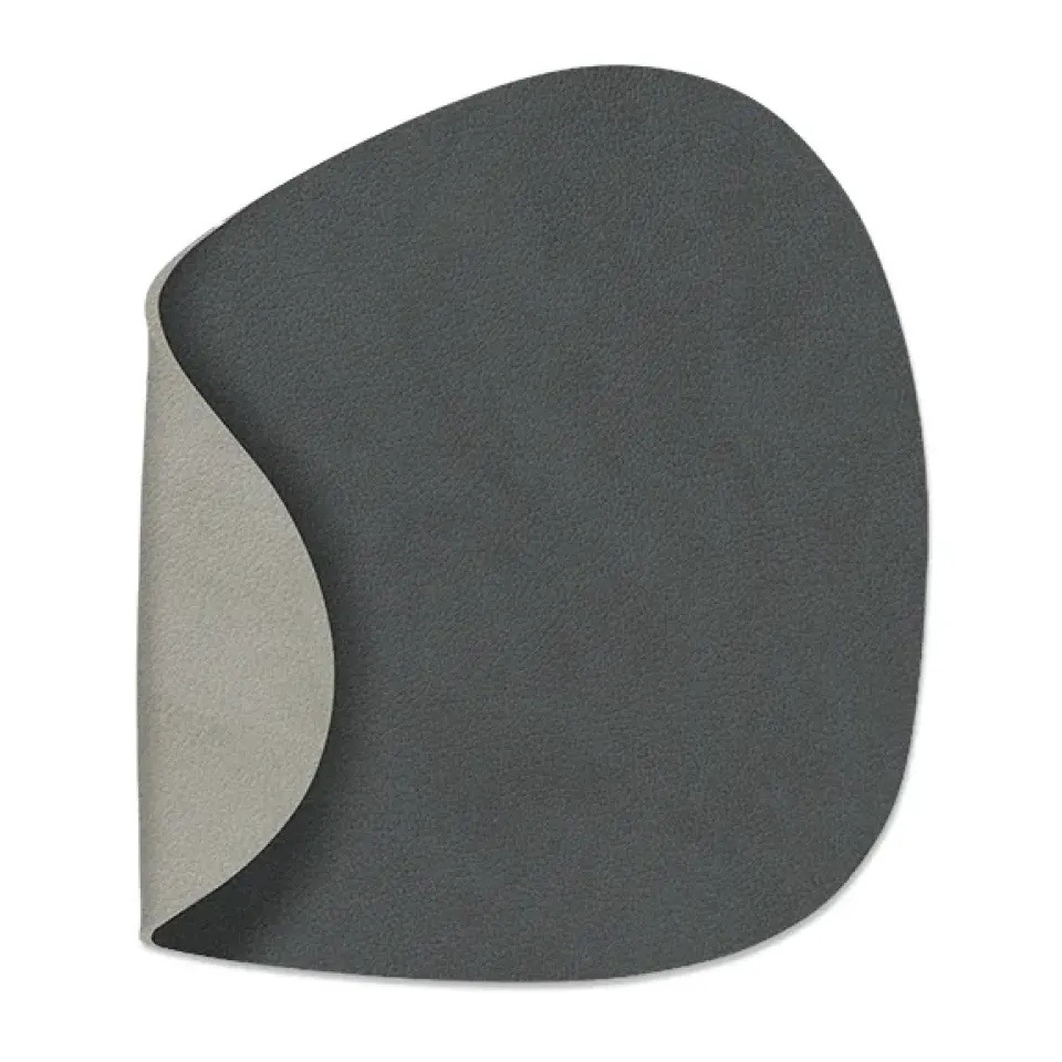LIND DNA Nupo coaster reversible curve 1 pcs, anthracite-light Grey New