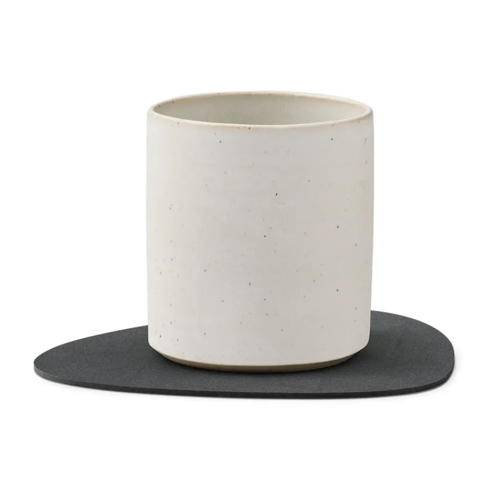 LIND DNA Nupo coaster reversible curve 1 pcs, anthracite-light Grey New
