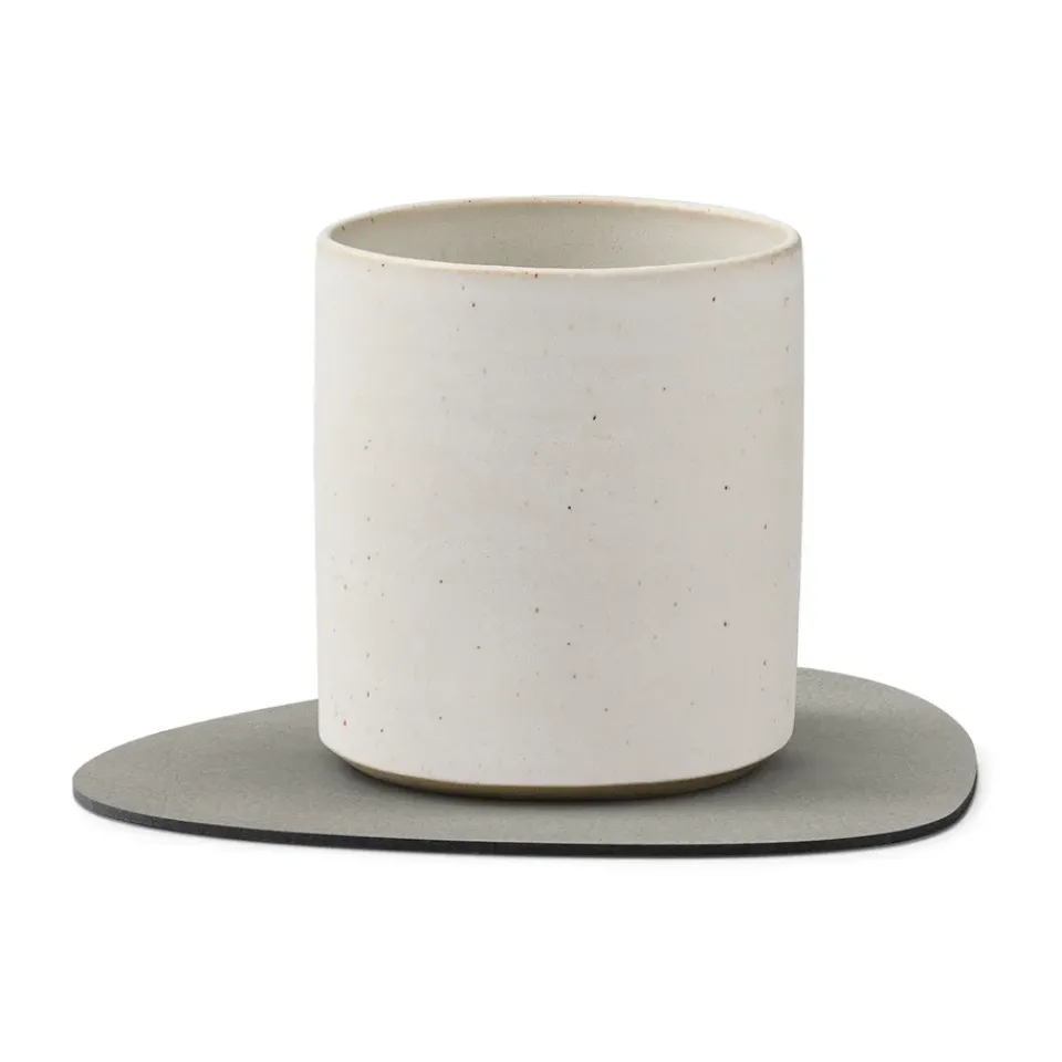 LIND DNA Nupo coaster reversible curve 1 pcs, anthracite-light Grey New