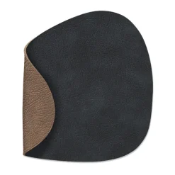 LIND DNA Nupo coaster reversible curve 1 pcs, Black-brown BrownBlack Discount
