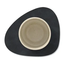 LIND DNA Nupo coaster reversible curve 1 pcs, Black-brown BrownBlack Discount