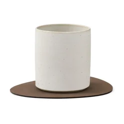 LIND DNA Nupo coaster reversible curve 1 pcs, Black-brown BrownBlack Discount