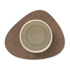 LIND DNA Nupo coaster reversible curve 1 pcs, Black-brown BrownBlack Discount