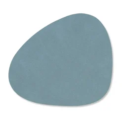 LIND DNA Nupo coaster reversible curve 1 pcs, lightblue-light grey BlueGrey Clearance