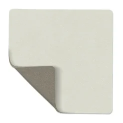 LIND DNA Nupo coaster reversible square 1 pc, Linen-Flint Grey Outlet