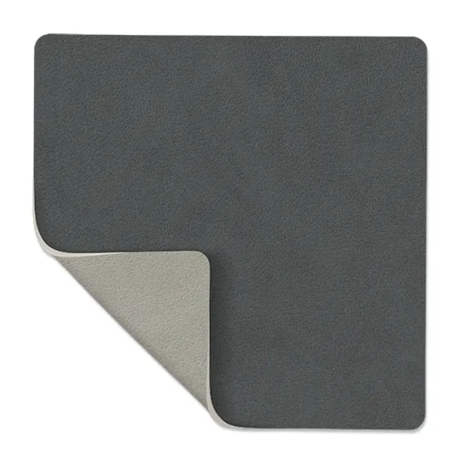 LIND DNA Nupo coaster reversible square 1 pc, anthracite-light Grey Discount