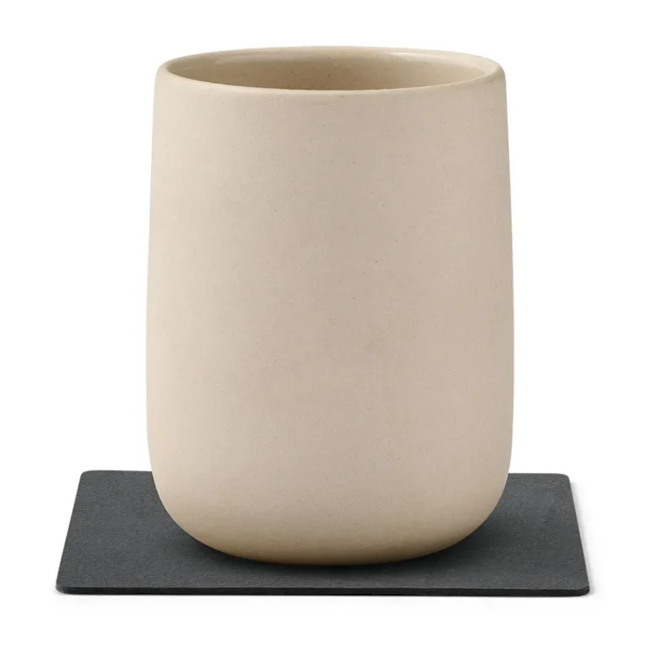 LIND DNA Nupo coaster reversible square 1 pc, anthracite-light Grey Discount
