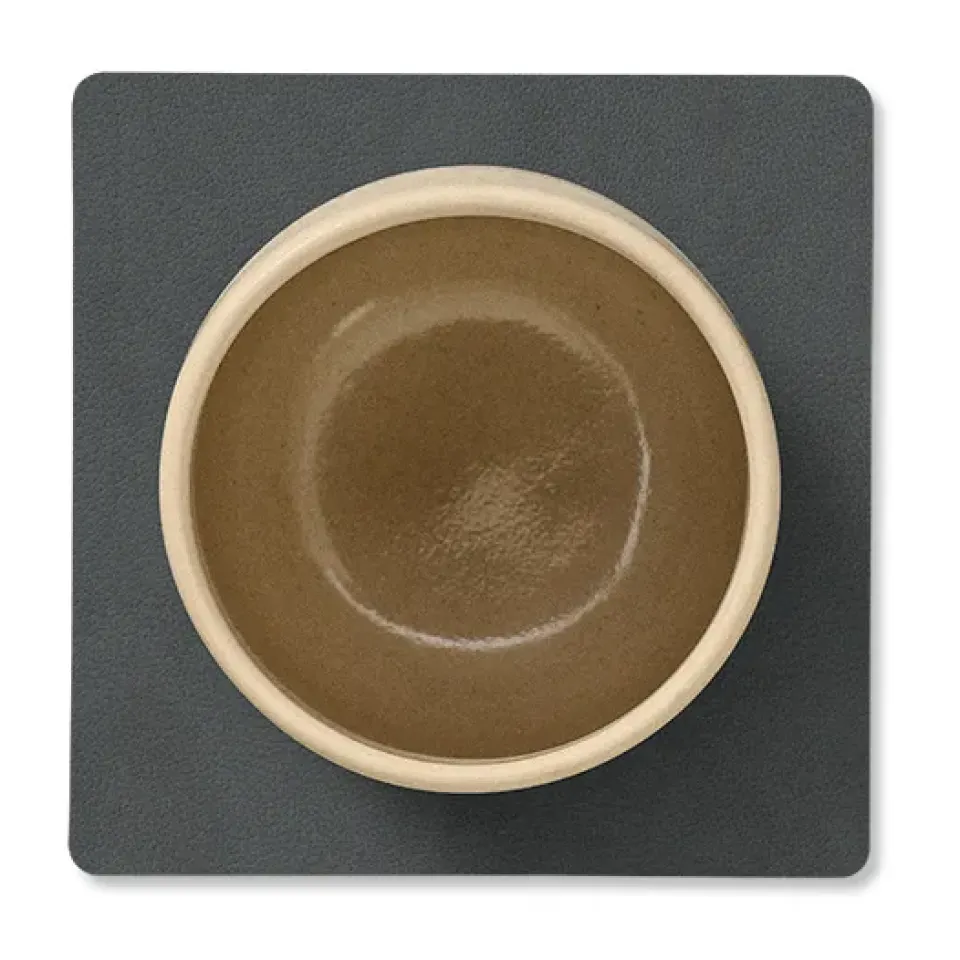 LIND DNA Nupo coaster reversible square 1 pc, anthracite-light Grey Discount