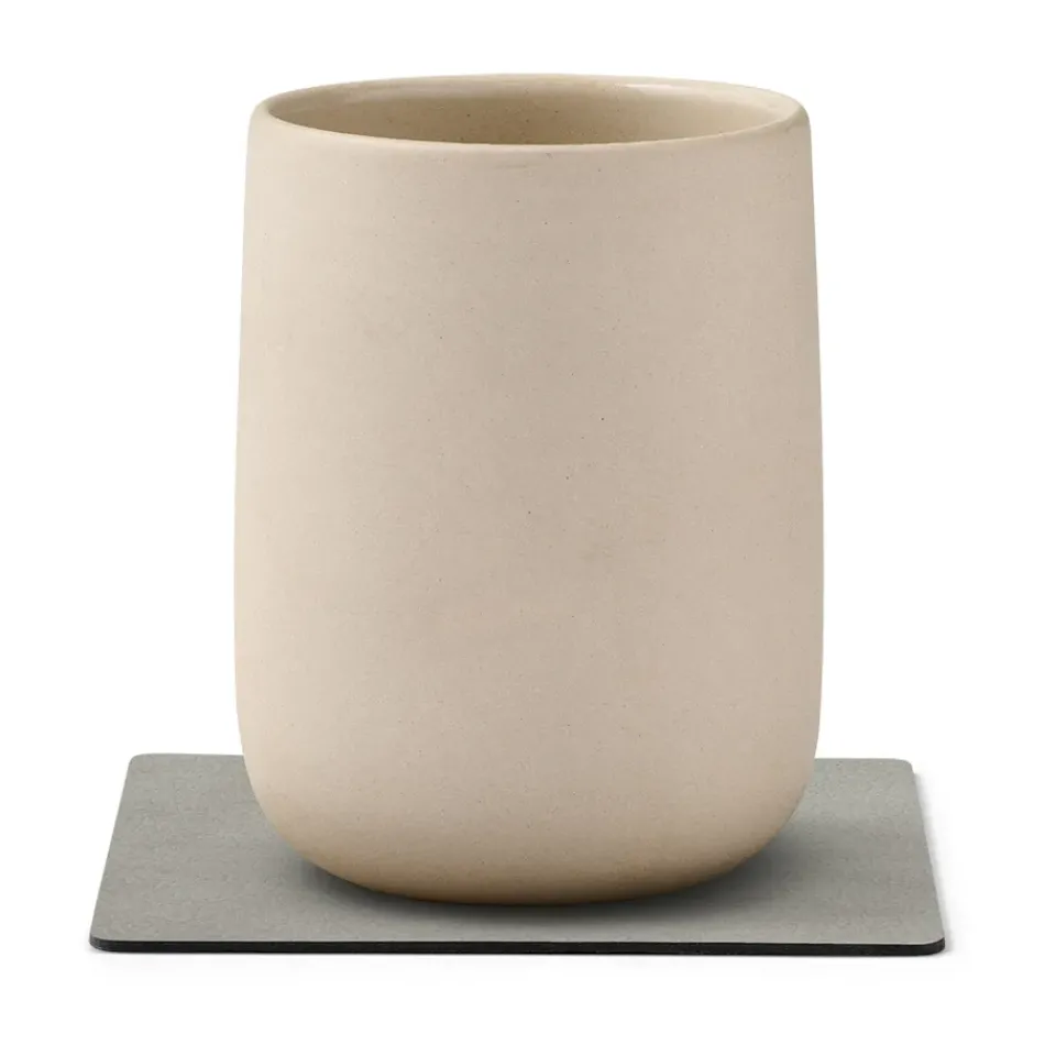 LIND DNA Nupo coaster reversible square 1 pc, anthracite-light Grey Discount