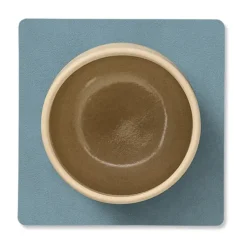 LIND DNA Nupo coaster reversible square 1 pc, lightblue-light grey BlueGrey