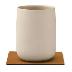 LIND DNA Nupo coaster square, Burned curry Yellow Hot