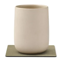 LIND DNA Nupo coaster square, Herbal dust Beige Discount