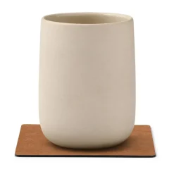 LIND DNA Nupo coaster square, Nature BeigeBrown Outlet