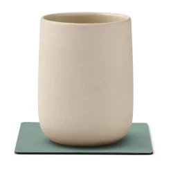 LIND DNA Nupo coaster square, pastel Green Hot