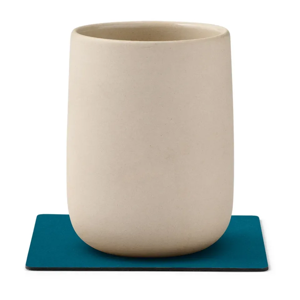 LIND DNA Nupo coaster square, Petrol Blue Clearance