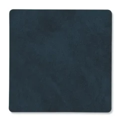 LIND DNA Nupo coaster square reversible 1 pcs, Midnight -petrol Blue Outlet
