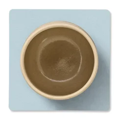 LIND DNA Nupo coaster square, Soft sky Blue Clearance