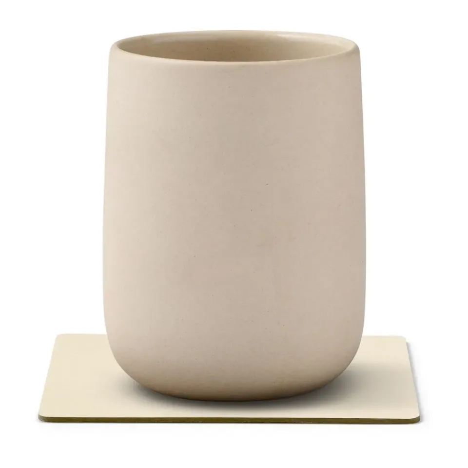 LIND DNA Nupo coaster square, Vanilla White Online