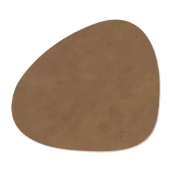 LIND DNA Nupo place mat curve M, Brown Outlet