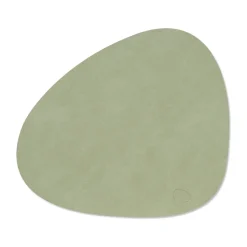 LIND DNA Nupo place mat curve M, Olive Green Hot