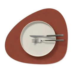 LIND DNA Nupo place mat curve M, Sienna Red Discount