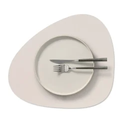 LIND DNA Nupo place mat curve M, Soft nude Beige Best