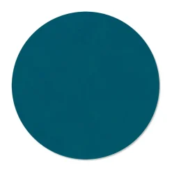 LIND DNA Nupo placemat circle reversible M 1 pcs, Midnight -petrol Blue Online