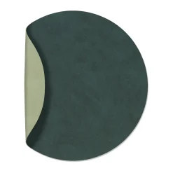 LIND DNA Nupo placemat circle reversible XL 1 pcs, Dark -olive Green Best