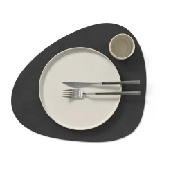 LIND DNA Nupo placemat curve L, Black Best