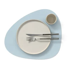 LIND DNA Nupo placemat curve L, Soft sky Blue Discount