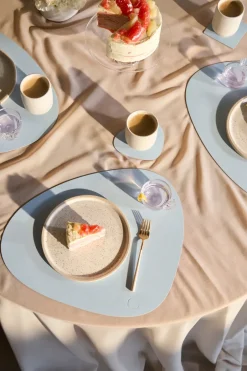 LIND DNA Nupo placemat curve L, Soft sky Blue Discount