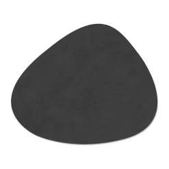 LIND DNA Nupo placemat reversible curve L 1 pc, Dark blue-black BlueBlack Online