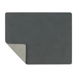 LIND DNA Nupo placemat reversible square L 1 pc, anthracite-light Grey Sale