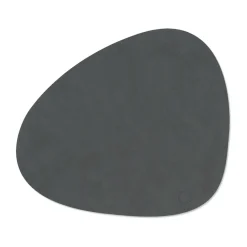 LIND DNA Nupo placemat reversible curve L 1 pc, anthracite-light Grey Best