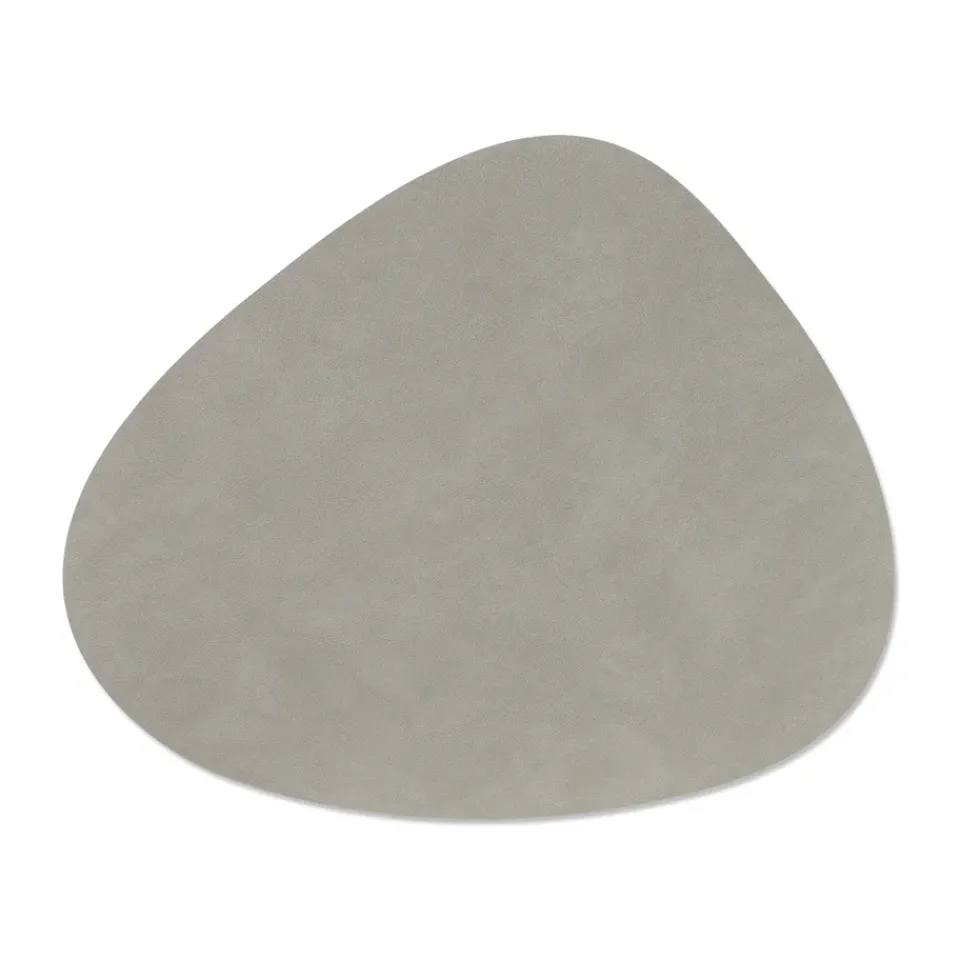 LIND DNA Nupo placemat reversible curve L 1 pc, anthracite-light Grey Best