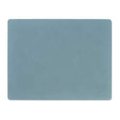 LIND DNA Nupo placemat reversible square L 1 pc, light blue-light grey BlueGrey Clearance