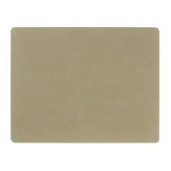 LIND DNA Nupo placemat square L, Herbal dust Beige Sale