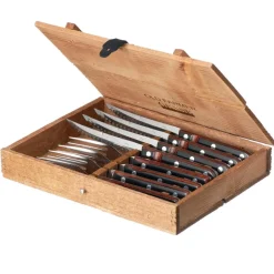 Gense Old Farmer cutlery 8 pieces, 8 pcs BrownSilver-coloured New