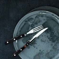 Gense Old Farmer cutlery, steak cutlery 4 pcs. Silver-coloured Sale