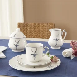 Villeroy & Boch Old Luxembourg saucer, 14 cm BlueWhite Discount