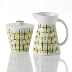 Superliving Olivia milk jug, white-lime GreenYellowWhite Clearance