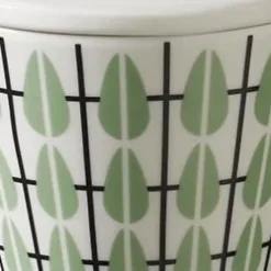 Superliving Olivia sugar bowl, white-mint BlueGreenWhite