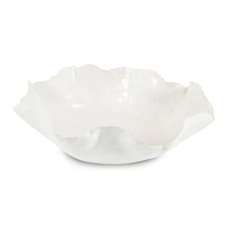 Olsson & Jensen porcelain saucer, medium White Hot