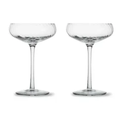 Byon Opacity champagne coupe 300 ml 2-pack, Clear Transparent Online